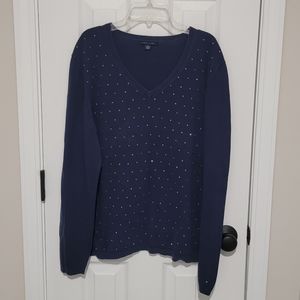 ✅️ Tommy Hilfiger Longsleeve Navy Shirt